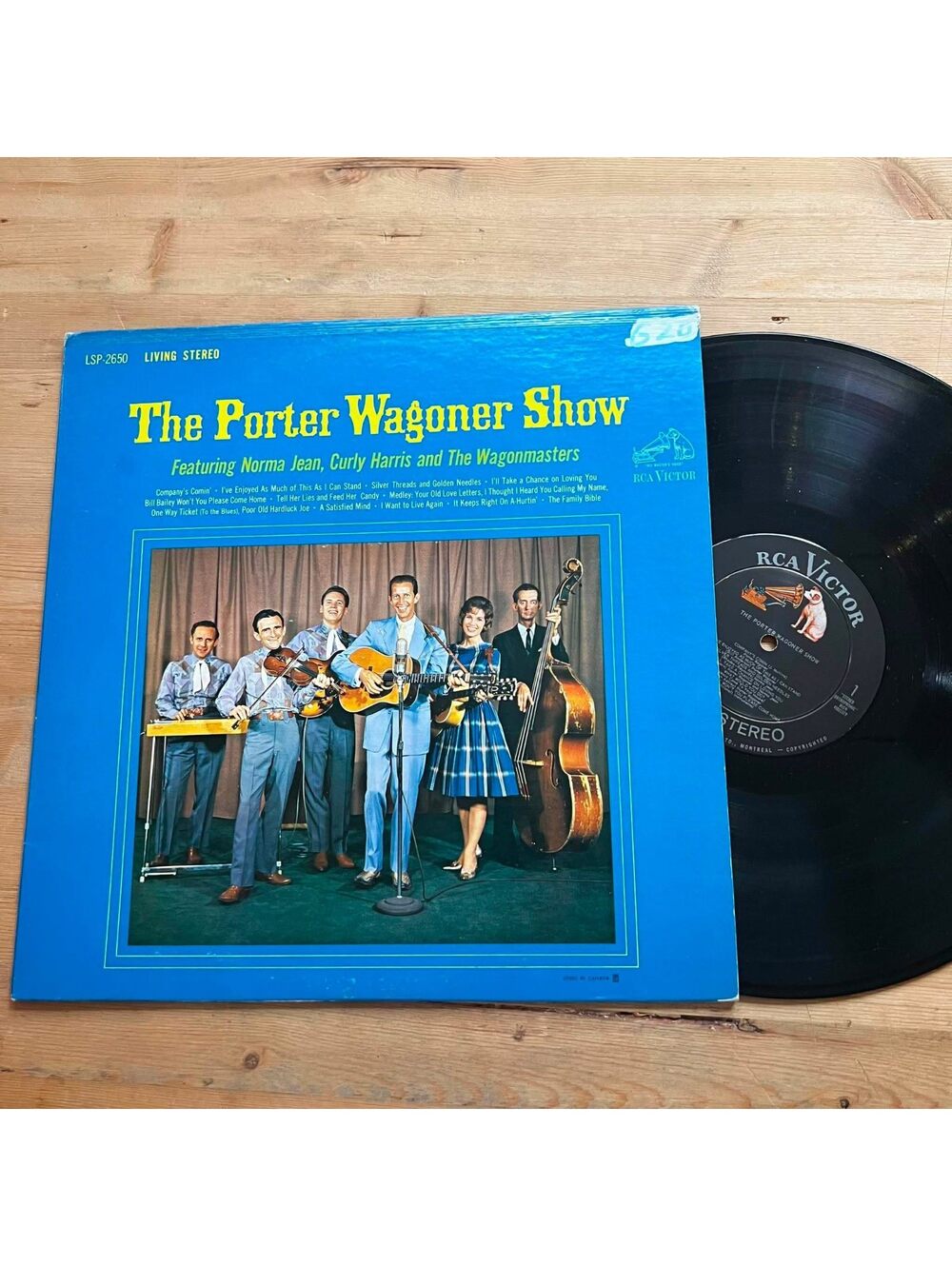 Various - The Porter Wagoner Show 33rpm VG+ VR19